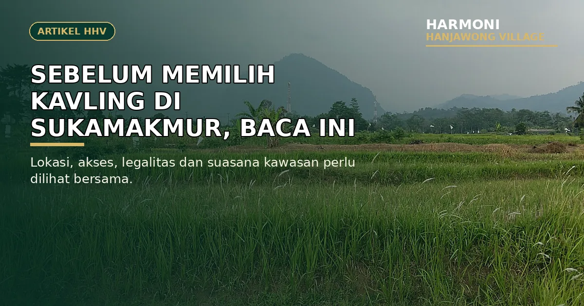 Kawasan Sukamakmur Bogor