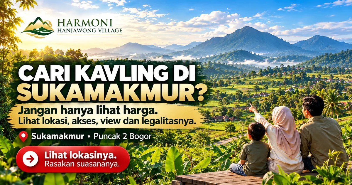 Kavling Sukamakmur Bogor