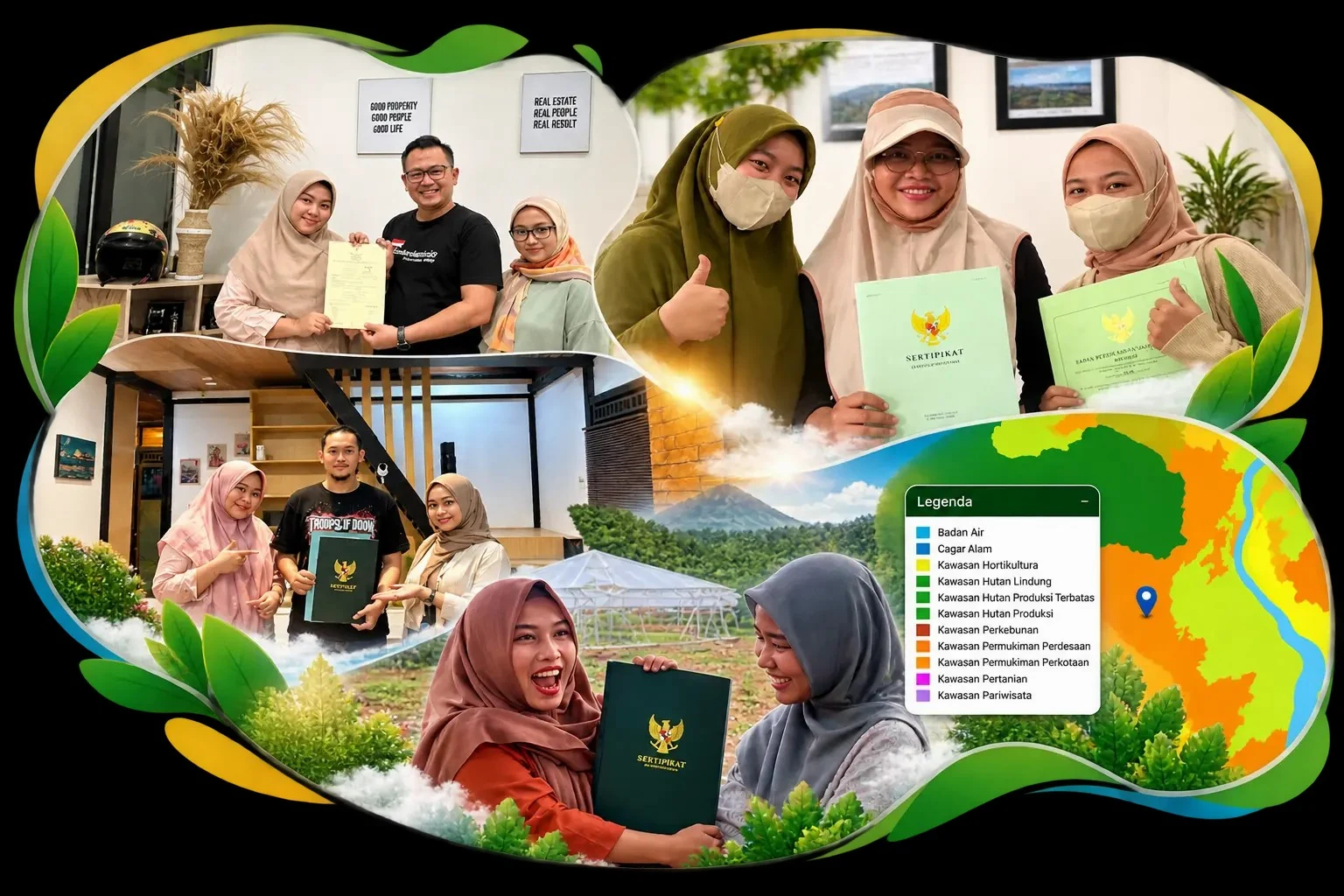 Informasi legalitas SHM Harmoni Hanjawong Village Sukamakmur Bogor